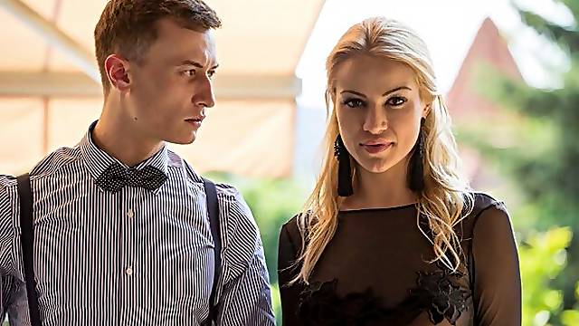 Aesthetic babes Christina Shine and Cherry Kiss VS huge dick