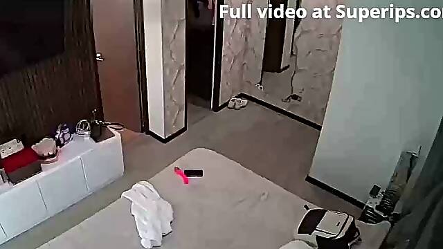 IPCAM – Busty Italian MILF masturbates in secret