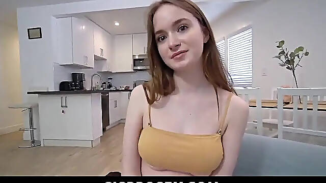 Nerdy Stepsister Sera Ryder Sucks and Fucks Stepbro in POV