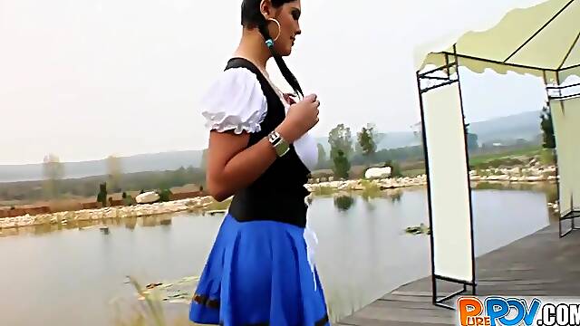 Sex With Big Tits Farm Girl 12 Min