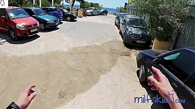 Sofia Pavlidi Love To Eat Some Dick &amp;amp; Pussy At The Beach Of Athens 13 Min With Rosa Rozita
