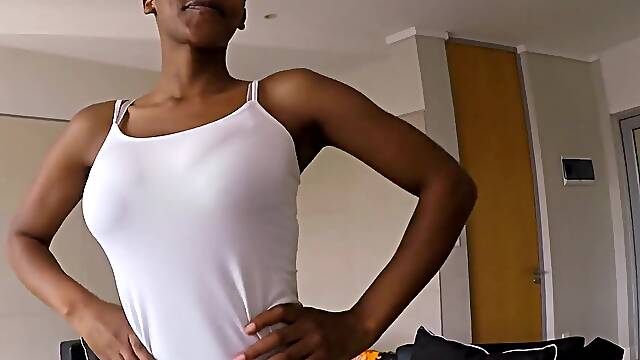 This MARRIED EBONY said she needed real dick... let me POUND her mature pussy HARD