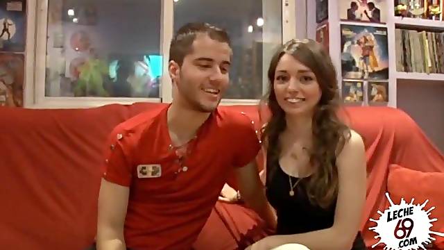 Casting A Breasty Natural Spanish Teen