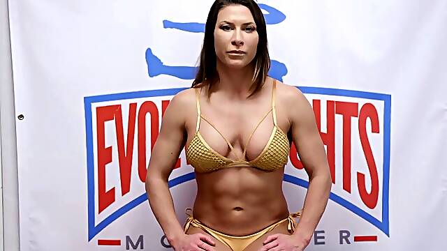 Ariel X girl girl lovemaking wrestling vs red August winner fucks loser with strapon