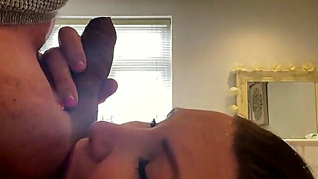 Lockdown Ball Sucker Spunk on My Tits