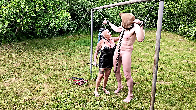 Whipped Naked in Nature