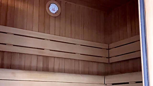 Squirt in the Sauna