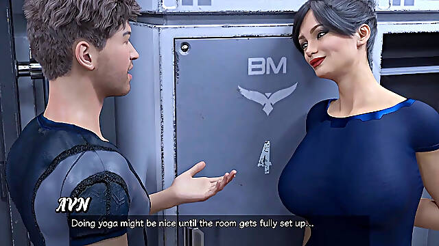 Stranded in Space - Big Tits MILF Wants to Talk